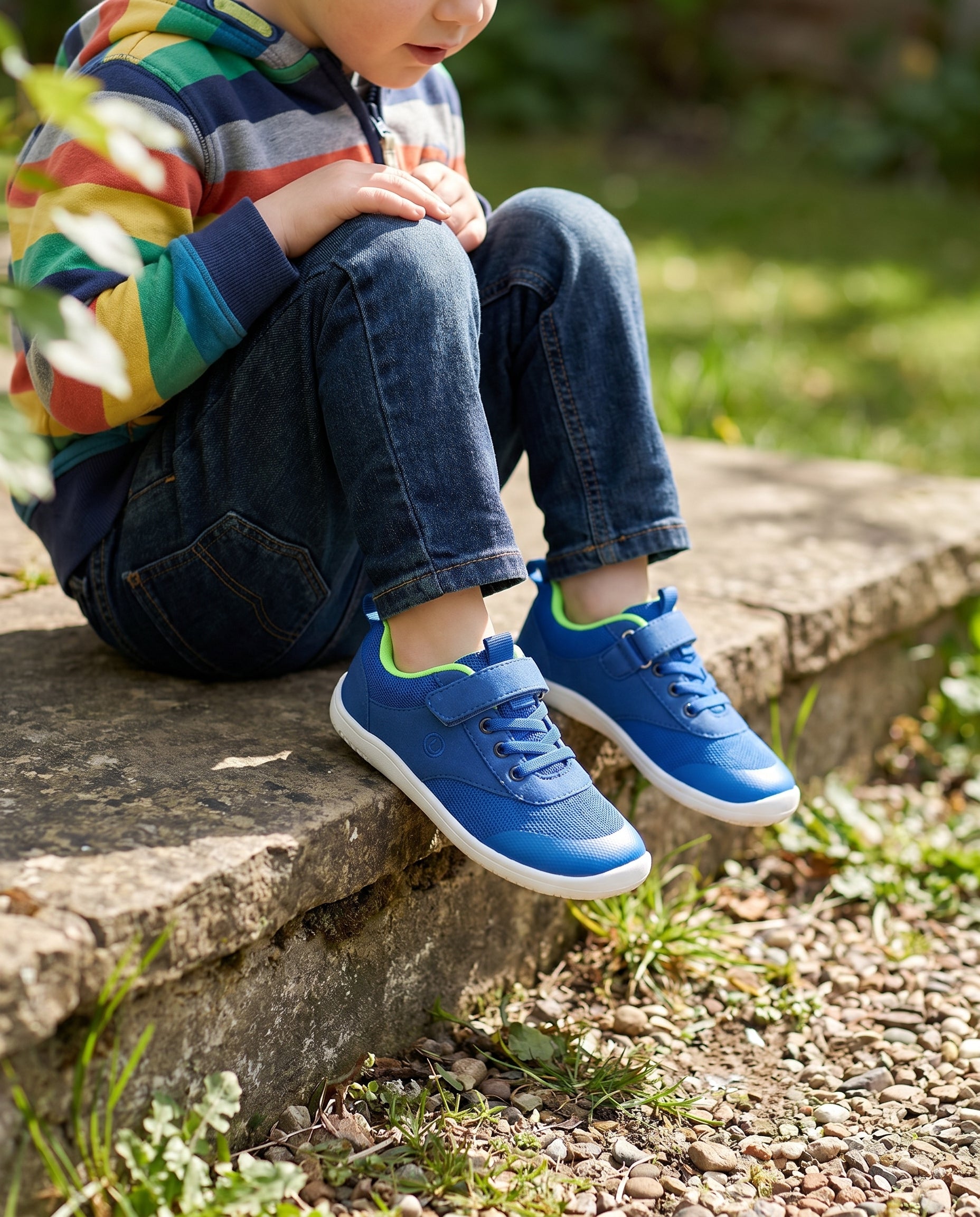 Basket barefoot - Bleu